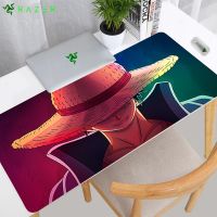 Razer One Piece Mouse Pad เครื่องเกมแล็ปท็อปแป้นพิมพ์ขนาดใหญ่กันลื่นพรมคอมพิวเตอร์เดสก์ท็อปเครื่องเกมคอมพิวเตอร์ esctorio XXL แผ่นรองเมาส์