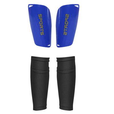 Football Shin Guard Socks+Shin Pads Sleeves Mesh Breathable for Football Games Beginner Fitness Sports Protective Gear