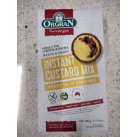 ? ? Orgran Instant Custard Mix ผงคัสตาร์ด สำเร็จรูป 200 กรัม ราคาถูกใจ