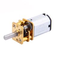 【✱2023 HOT✱】 yaogang1588144717 มอเตอร์ N20เกียร์มินิ Dc 12V Motor Listrik เกียร์ลดความเร็วต่ำสำหรับหุ่นยนต์ Rc Diy 300รอบต่อนาที