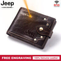 Genuine Leather Mens Wallet Trifold Vintage Hasp Coin Purse Male RFID Multiple Cards Holder Portomonee PORTFOLIO Walet For Man