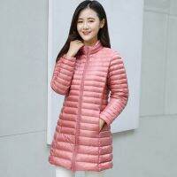 ZZOOI Winter Down Jacket Ultralight Ladies Warm Jacket Coat Ultralight 90% White Duck Down Size 4XL Abrigos Mujer Invierno 2022 Coat