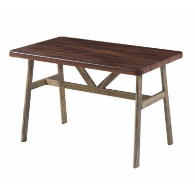 Ronnie dining table, size 120x70x75 cm, wood pattern