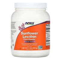 NOW Foods Sunflower Lecithin Pure Powder, 1 lb (454 g)