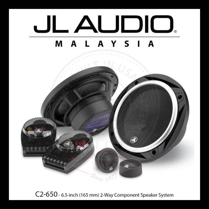 JL Audio C2 Series 6.5inch (165 mm) 2Way Component Speaker System