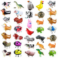 Cute Walking Animal Helium Balloons Cat Dog Dinosaur Air Ballons Birthday Party Decorations Kids Adult Event Party Decor Balloon