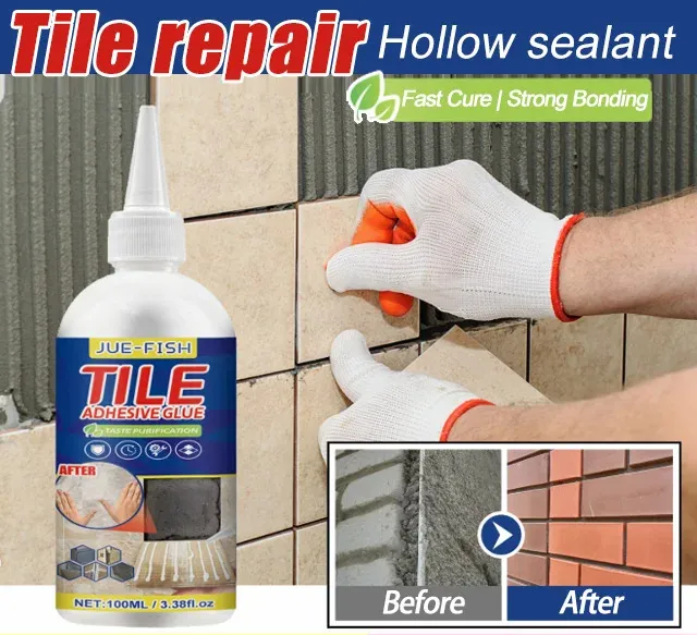 vivimall Tile Repair Hollow Sealant Waterproofing Tile Trapping Repair