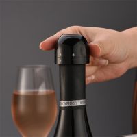 【LZ】♧☾  Tampa do vinho do vácuo reutilizável Rolha de garrafa de champanhe selada silicone Mantenha fresco Rod Tool