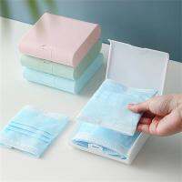 Dust-proof Mask Organizer Portable Mask Storage Box Moisture-proof Mask Box Multifunction Paper Holder Sundrie Jewelry Container