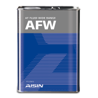 AISIN น้ำมันเกียร์สำหรับรถเกียร์ออโต้รุ่นเก่า  ยี่ห้อ Aisin AFW ขนาด 4 ลิตร