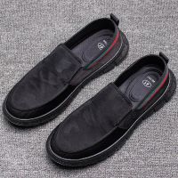 [COD] old cloth shoes mens 2022 spring new Korean version trendy all-match slip-on lazy breathable