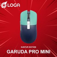 เมาส์เกมมิ่งไร้สาย LOGA Garuda PRO Mini Wireless : SUNTUR Edition ประกันศูนย์ 2 ปี