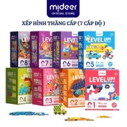 Đồ chơi xếp hình puzzle Mideer 7 cấp độ - Hàng chính hãng Khu vườn của bé