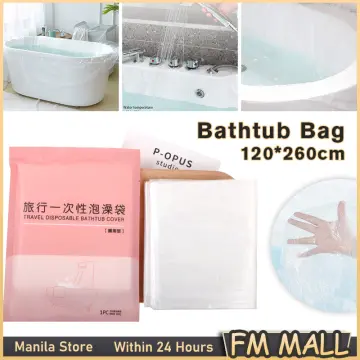 Disposable Bathtub Cover Liner,Large Bathtub Liner Plastic Bag for