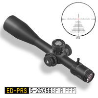 【YY】2022 New Discovery ED5-25X56 Tactical Sight Illuminated Super High Definition Shockproof First Focal Plane Imported Glass