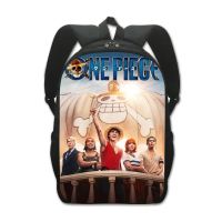 ﹍▣►  OPLA Mochila Piece Fashion backpack Luffy student school bag Anime travel Laptop Storage Bookbags cosplay