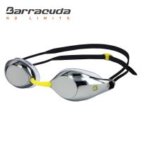 Barracuda Competition Swimming Goggles Mirror Lenses Asian Fit Anti Glare For Adults 91510 Goggles