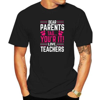 Dear Parents Funny T-Shirts Mens Oversized Cotton Tops Streetwear Tee Shirts Boys Casual Short Sleeve Tees
