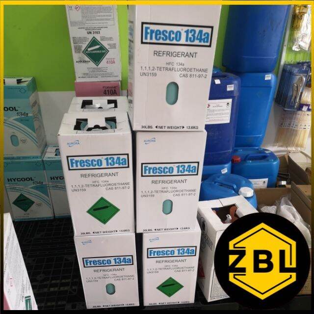 100 ORIGINAL FRESCO R134A R13A 134A AIR COND GAS CAR AIR COND KERETA