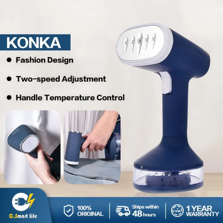 KONKA Garment Steamer Iron Handheld Steam Iron Portable Ironing Clothes