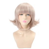 HSIU Super DanganRonpa Cosplay Wig Chiaki Nanami Costume Play Woman Adult Halloween Anime Game Hair Free Shipping