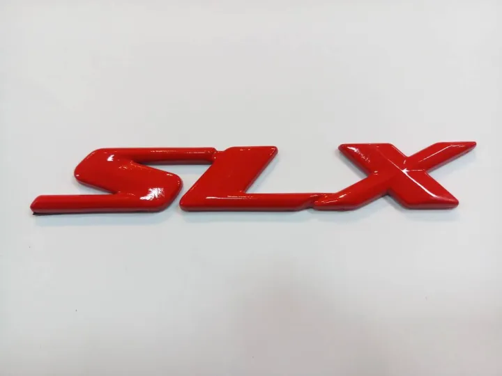 AD.โลโก้  SLX  แดง 16×2.5cm