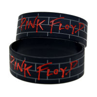 10ชิ้น202*12*2มม. Pink Floyd สายรัดข้อมือกีฬาสำหรับผู้ชายผู้หญิงวงร็อคสร้อยข้อมือซิลิโคนสร้อยข้อมือนุ่ม