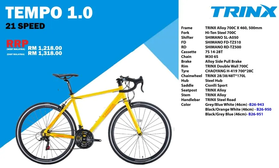 Trinx Road Bike Price Malaysia vlr.eng.br