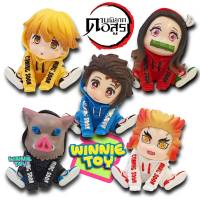 ฟิกเกอร์ โมเดล ดาบพิฆาตอสูร ชุดวอร์ม 5 แบบ WINNIETOYS