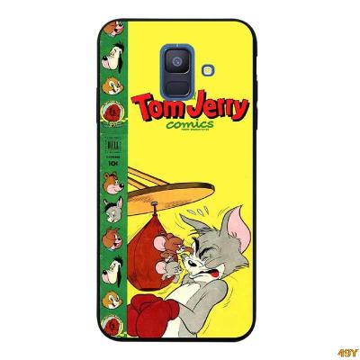 เคส49Y น่ารักสำหรับ Samsung Galaxy A6 2018ซิลิคอนนุ่มรูปแบบ HTOMJ เคส TPU เคสโทรศัพท์