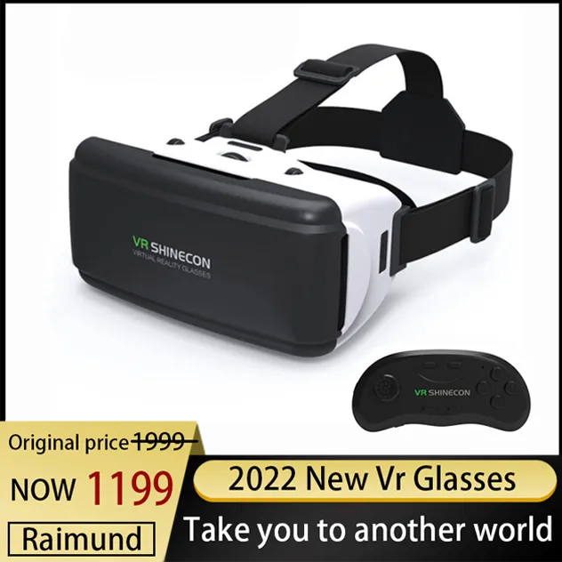 new G06 mobile phone virtual reality game console headset vr 3d glasses