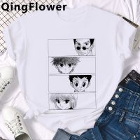 Kawaii Hunter X เสื้อลายฮันเตอร์คิรัวโซลดิ๊กส์เสื้อยืดผู้ชาย Unisex น่ารักเสื้อเชิ้ต Anime กราฟิกมังงะตลก T เสื้อฮิปฮอปชาย