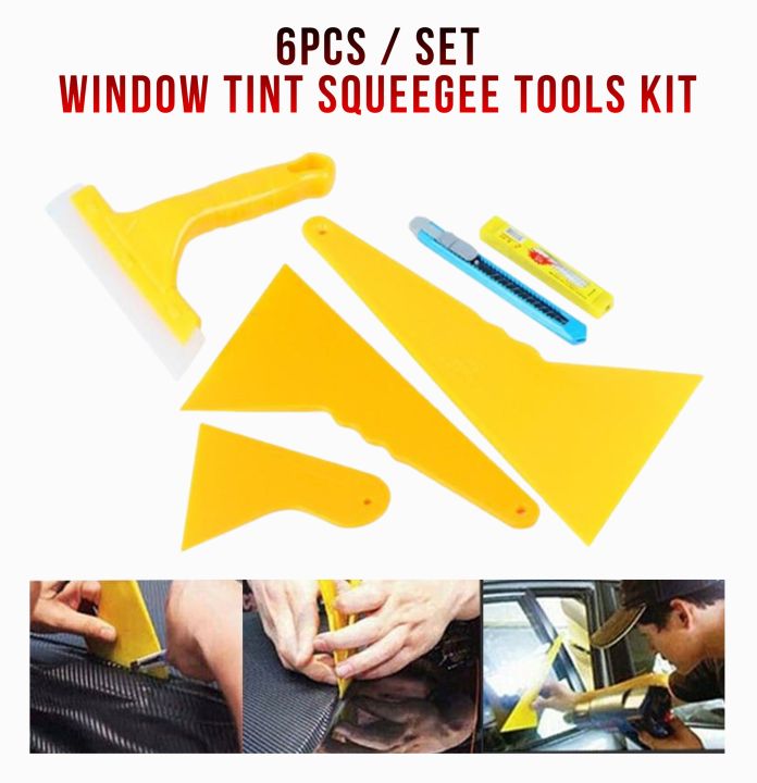 Car Window Tint Tools Kit Scraper Squeegee for Auto Film Tinting