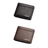 Mens Short PU Bifold Wallet Multiple Card Slots Vintage Thin Wallets Credit Cards Holder Pocket Change Coin Business Purse