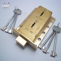 【CC】❀✘□  Extra Large Seven-Leaf Double-Key Vault Door Lock Safe Deposit Security Bank