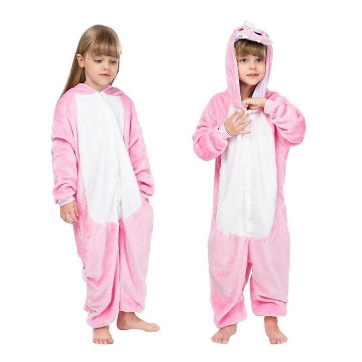 ready-stock-kids-boys-green-dinosaur-costume-animal-pajamas-girls-pink-red-dinosaur-sleepwear-halloween-christmas-birthday-gift-cosplay-dragon-mascot-fancy-dress-set-attach-shoes-paw-2-10-years