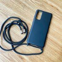 เคสโทรศัพท์สายรัดซิลิโคน S23,สำหรับ Samsung Note20 S22Ultra S21 S20FE A51 A71คลุมทั้งหมดกรอบบางป้องกันร่างกาย