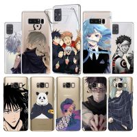✌ Jujutsu Kaisen Phone Casefor Samsung Galaxy A21S A32 A41 A52 A72 A71 A70 4G/5G S10 S20 S21 Plus Ultra Anime Shockproof Cover