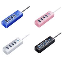 4 Ports USB 3.0 HUB 5Gbps High Speed Splitter Ultra-Slim OTG Adapter for Pro PC Computer Accessories