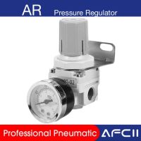 AR2000 1/4 Air Pressure Regulator Compressor Reduction Valve 4MM 6MM 8MM 10MM 12MM AR1000 AR3000 AR4000 AR5000