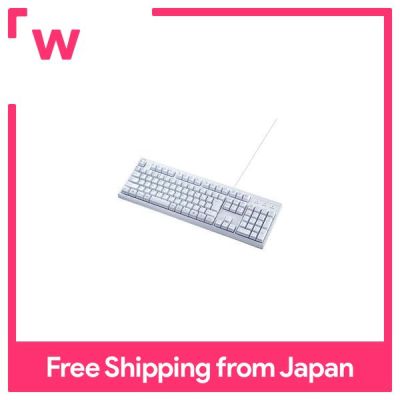 SANWA SUPPLY แป้นพิมพ์109ญี่ปุ่น (สีขาว) SKB-109UW
