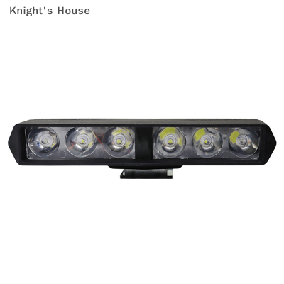 Knights House สปอตไลท์ไฟหน้ารถมอเตอร์ไซค์แบบ6LED ไฟสกู๊ตเตอร์ยานยนต์ปรับแสงแฟลช