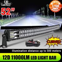 【CW】 CO LIGHT 52 42 32 22 inch Curved Bar 420W 620W 820W 1020W Flood Led Offroad UAZ 12V 24V