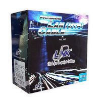 LINK สาย LAN CAT 5E รุ่น (US-9015-1) UTP Enhanced CABLE 350 MHz, CMR 100 เมตร (ภายใน)