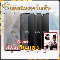 ฟิล์มกันมอง สำหรับ กันเสือก iPhone 13,12 pro max 11 ฟิล์มกันเสือก ไอโฟน X 8 6 6s Plus 7 XS XR ฟิล์ม กันมองข้าง