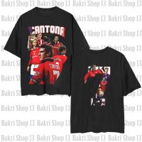 เสื้อยืด พิมพ์ลาย Manchester United Legend Eric Cantona The King Cantona สําหรับผู้ชาย และผู้หญิงS-5XL