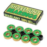 ลูกปืนสเก็ตบอร์ดแท้ SHAKE JUNT TRIPLE OG ABEC 5 / ABEC 7 SKATEBOARD BEARINGS นำเข้าจากอเมริกา 100% สินค้าพร้อมส่งจากไทย