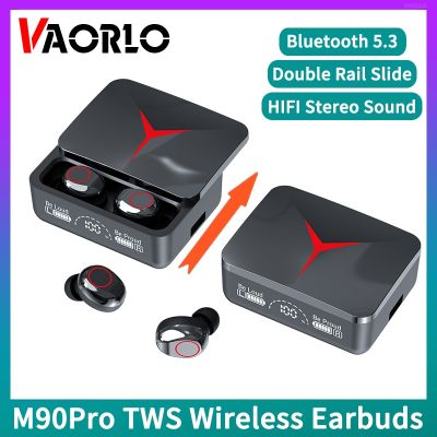 ZZOOI VAORLO Original M90 Pro TWS Wireless Headphones Gaming Sport Bluetooth 5.3 Earphones HIFI Stereo Music Headsets In-Ear With Mic