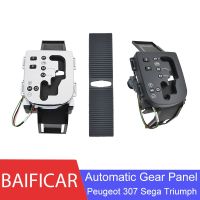 Baificar 4 Speed Automatic Transmission Table Cover Interior Gear Shift Knob Control Panel For Peugeot 307 308 Citroen C-Quatre