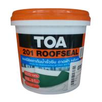 ?โปรสุดพิเศษ!!!? อะคริลิกกันซึม TOA 201 1 กก. สีเทา วัสดุกันซึม TOA 201 1KG. GY WATERPROOFING HIGH ELASTIC AC